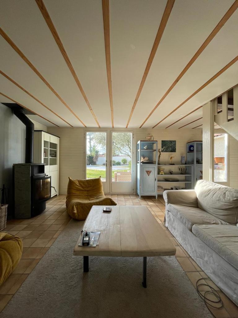 Maison familiale en bois avec piscine, proche du bassin Gujan-Mestras Extérieur photo